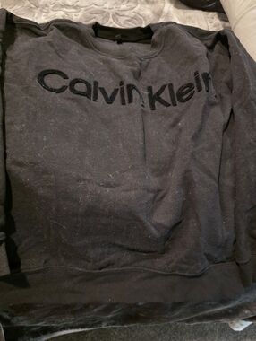 Calvin Klein Black Performance Crewneck Sweatshirt